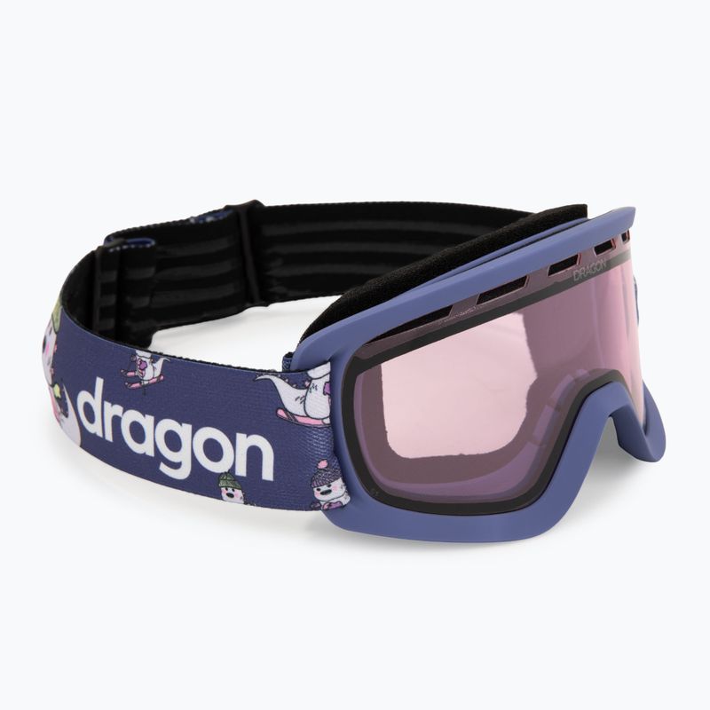 Children's ski goggles Dragon LIL D lil kaiju/lumalens light rose