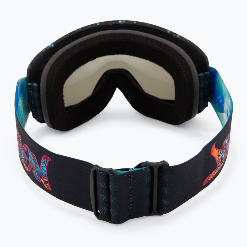 Ski goggles DRAGON D1 OTG rattle can/lumalens dark smoke/lumalens flash blue 4