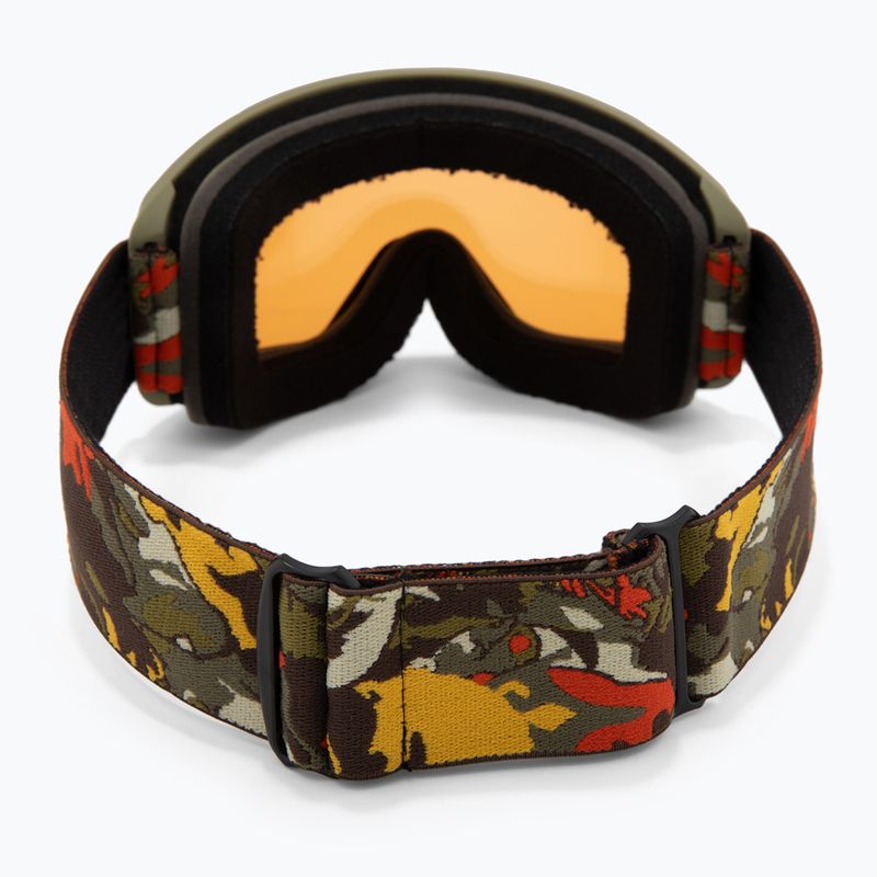 Ski goggles DRAGON DXT OTG leafy camo/lumalens amber 3