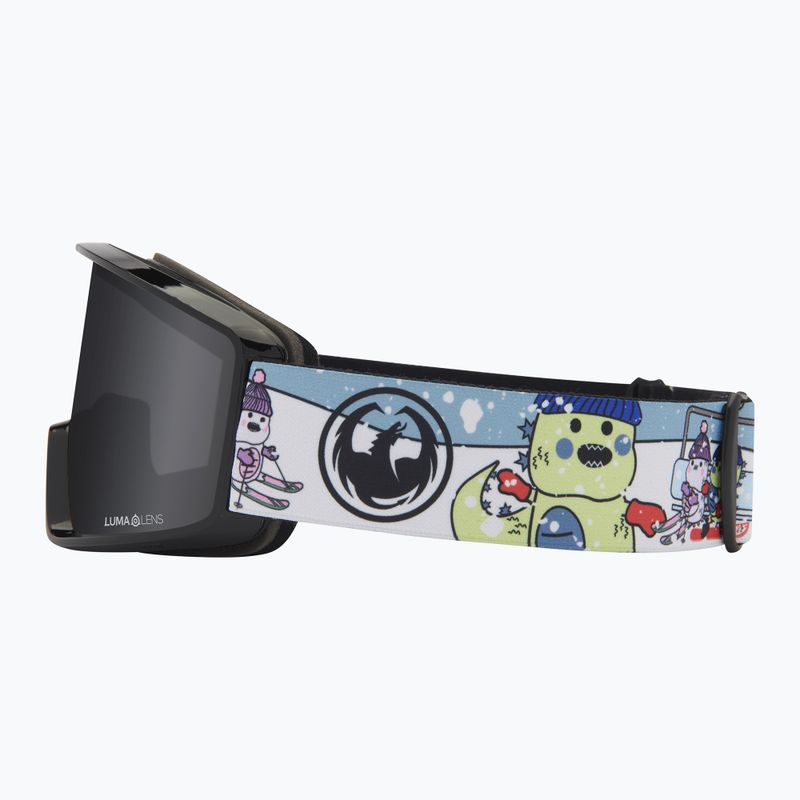 Ski goggles DRAGON DXT OTG powday/lumalens dark smoke 3
