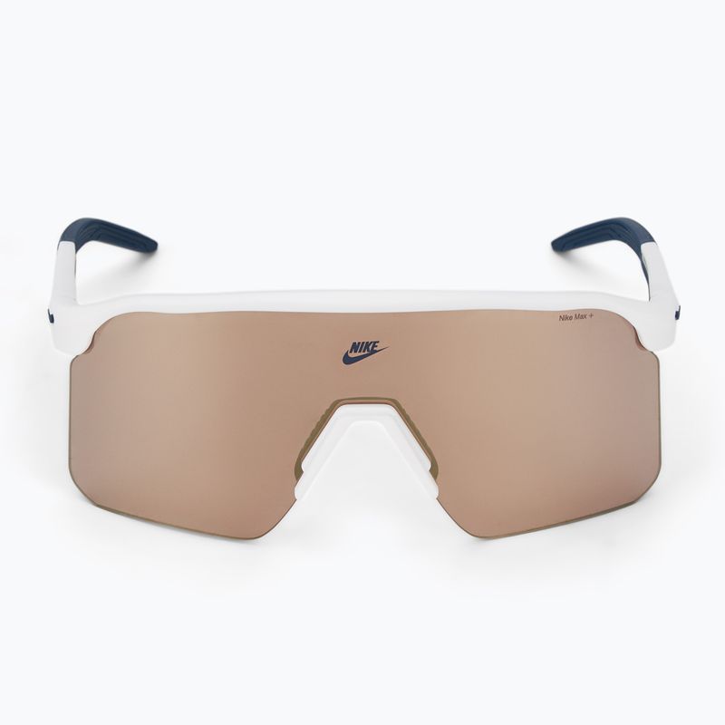 Nike Expedition Shield E matte summit white/road chrome mirror sunglasses 3