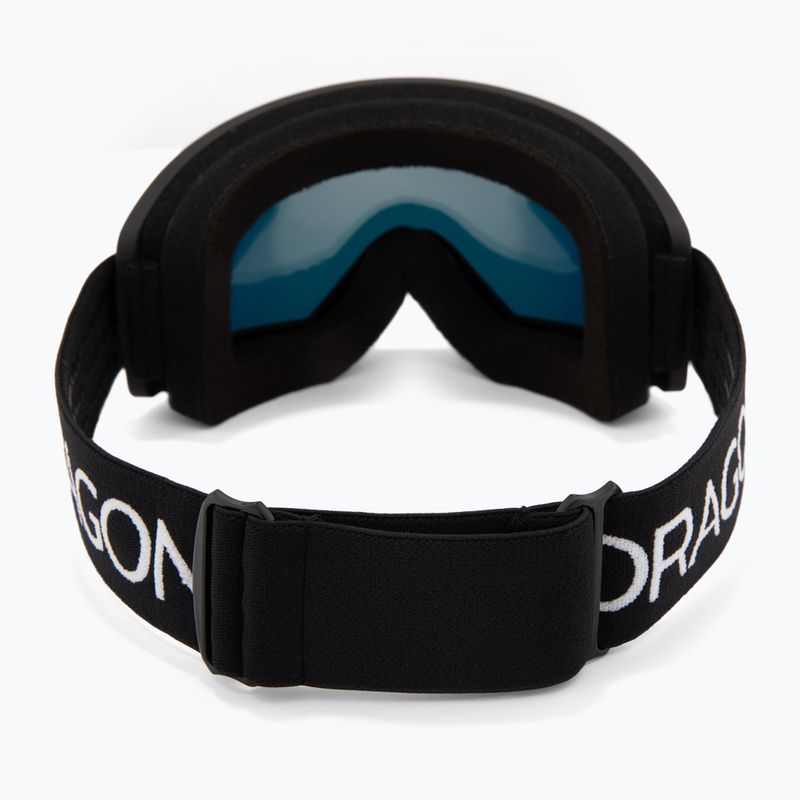 Ski goggles DRAGON DX3 OTG black/lumalens red ion 3