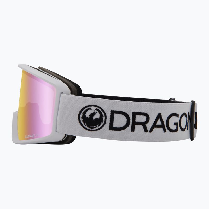 Ski goggles DRAGON DX3 OTG white/lumalens pink ion 6