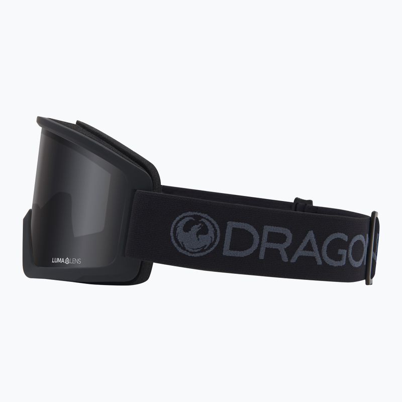Ski goggles DRAGON DX3 OTG blackout/lumalens dark smoke 3