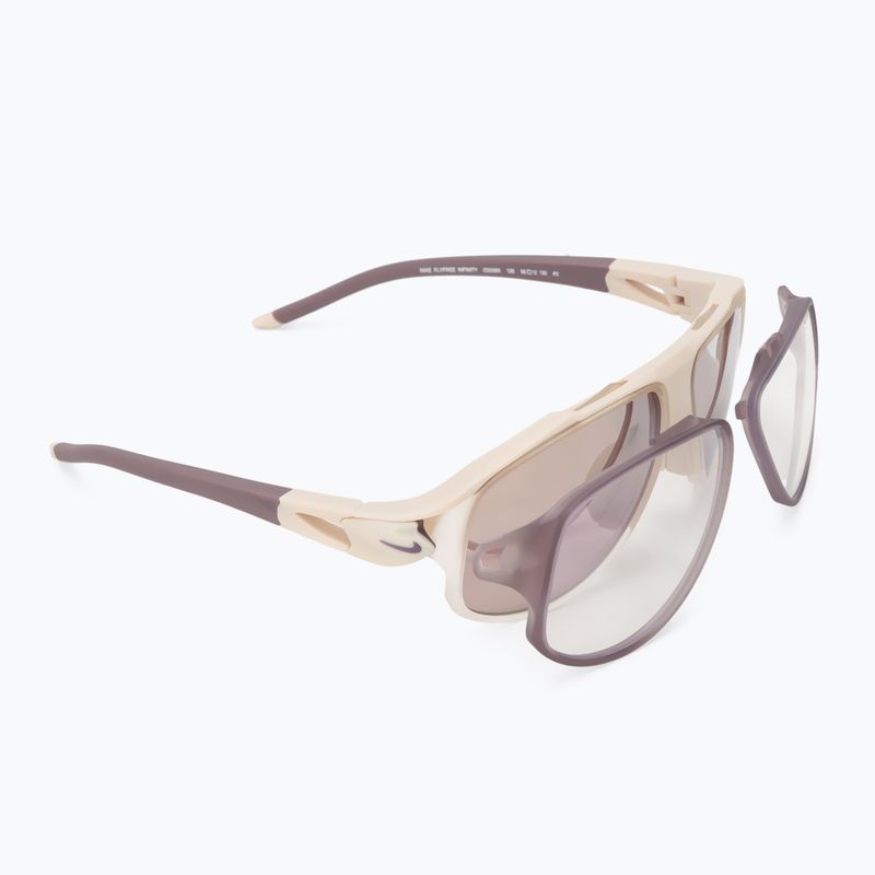 Sunglasses Nike Flyfree Infinity matte sanddrift /road tint/clear