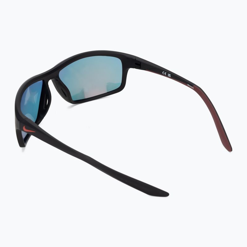 Sunglasses Nike Adrenaline 22 M matte black/red mirror 2