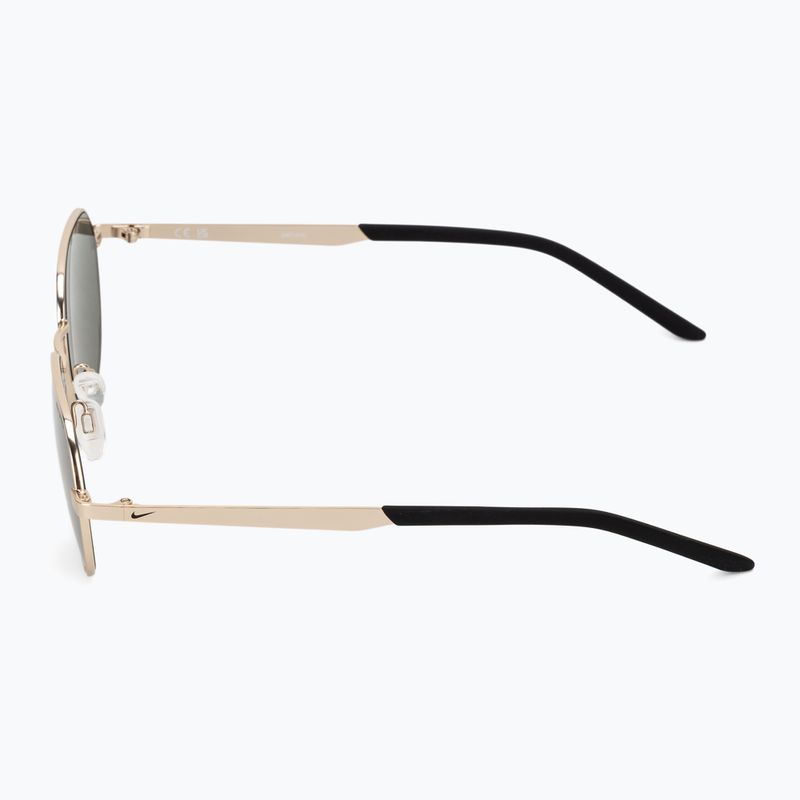 Sunglasses Nike Traveler Trend satin gold/green 4