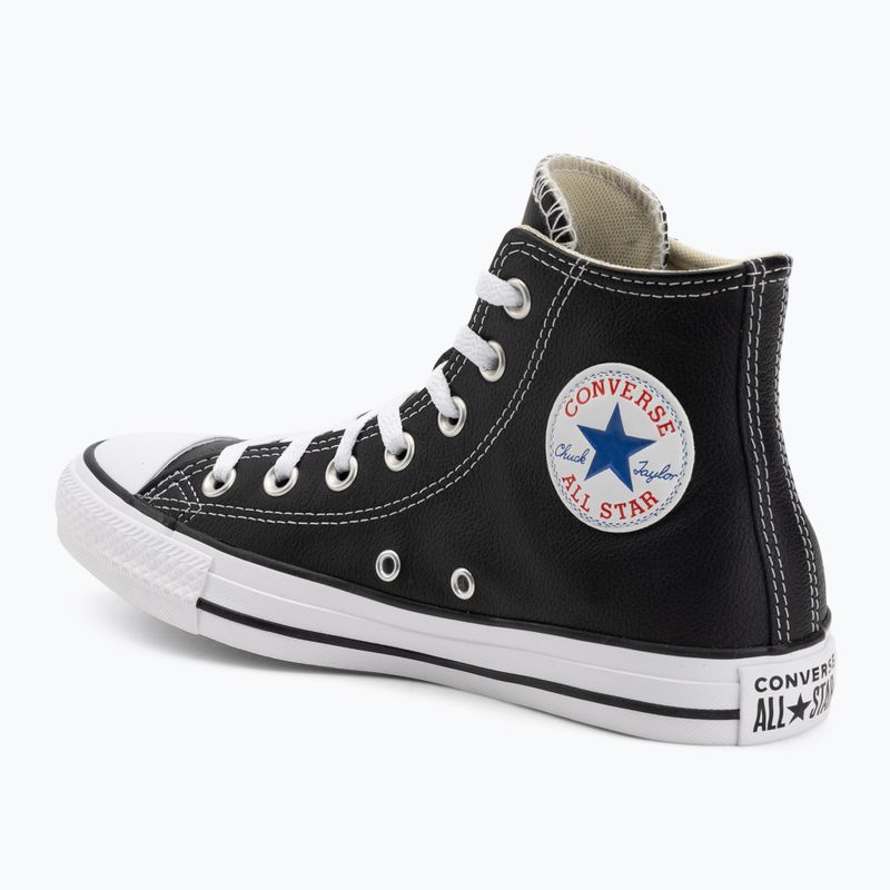 Trainers Converse Chuck Taylor All Star Leather Hi black 3