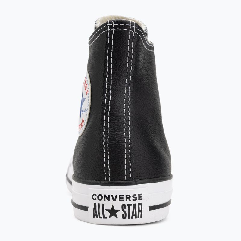 Trainers Converse Chuck Taylor All Star Leather Hi black 6