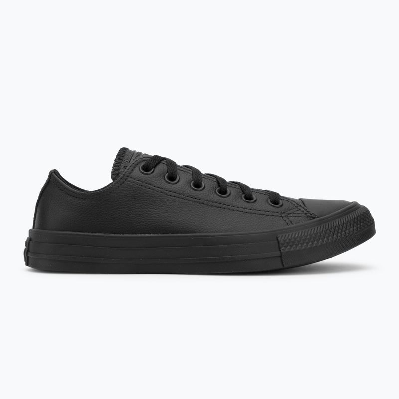Trainers Converse Chuck Taylor All Star Leather black mono 2
