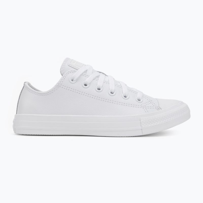 Trainers Converse Chuck Taylor All Star Leather white mono 2