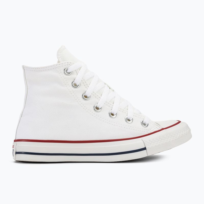 Converse Chuck Taylor All Star Classic Hi optical white trainers 3