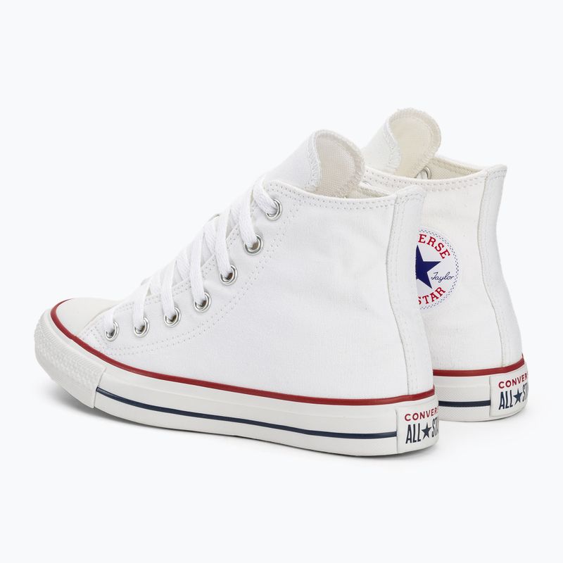 Converse Chuck Taylor All Star Classic Hi optical white trainers 4