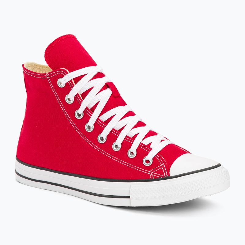 Converse Chuck Taylor All Star Classic Hi red trainers