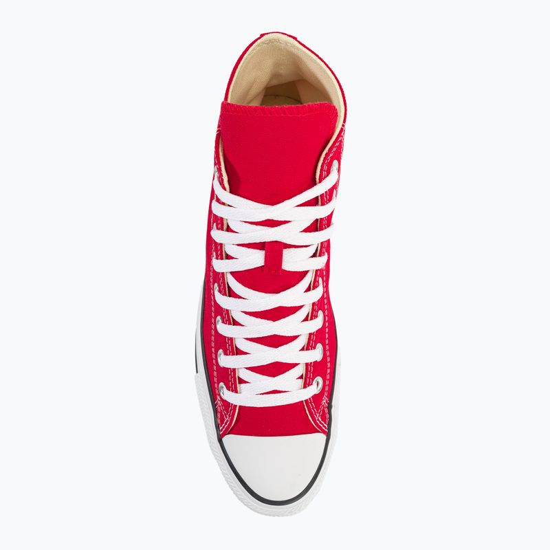 Converse Chuck Taylor All Star Classic Hi red trainers 6