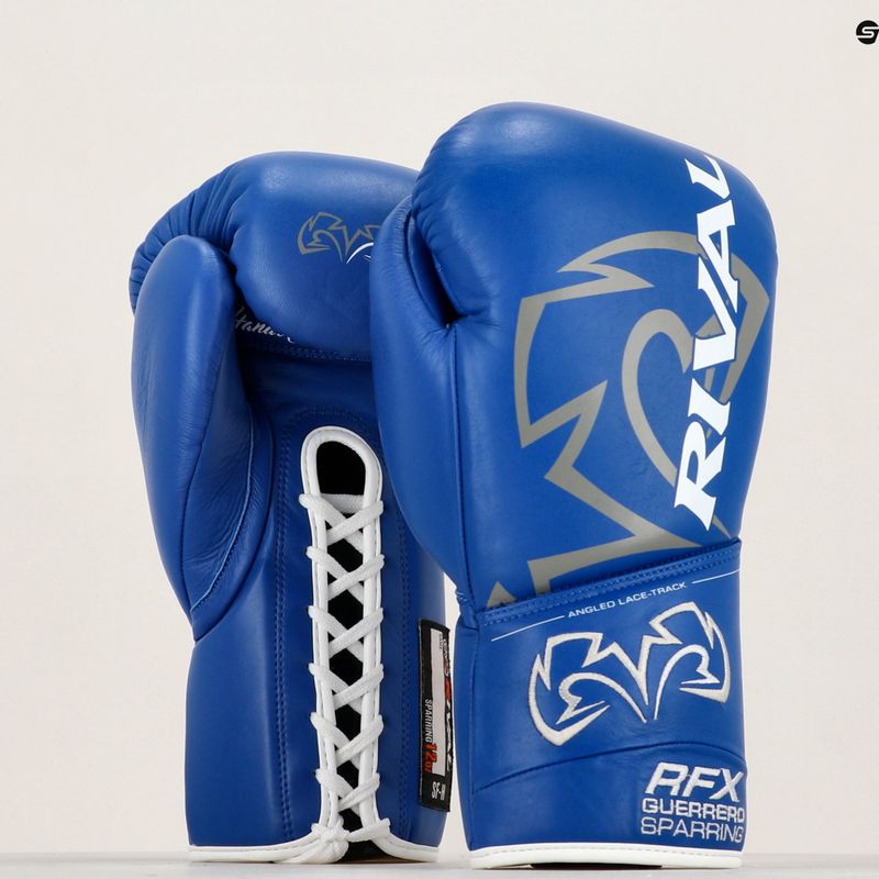 Rival RFX-Guerrero Sparring Boxing Gloves -SF-H blue 9