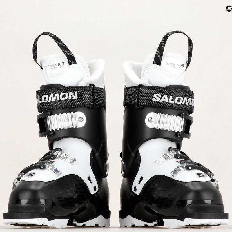 Women's ski boots Salomon QST Access 70 W black/white/beluga 12