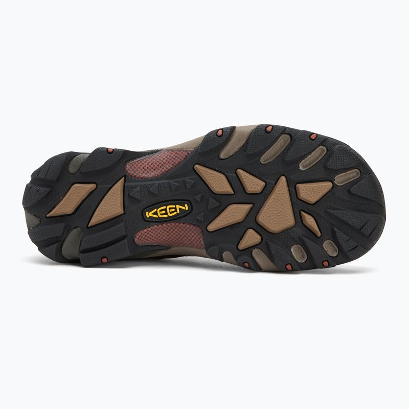 KEEN Arroyo II men's sandals black olive/bombay brown 4