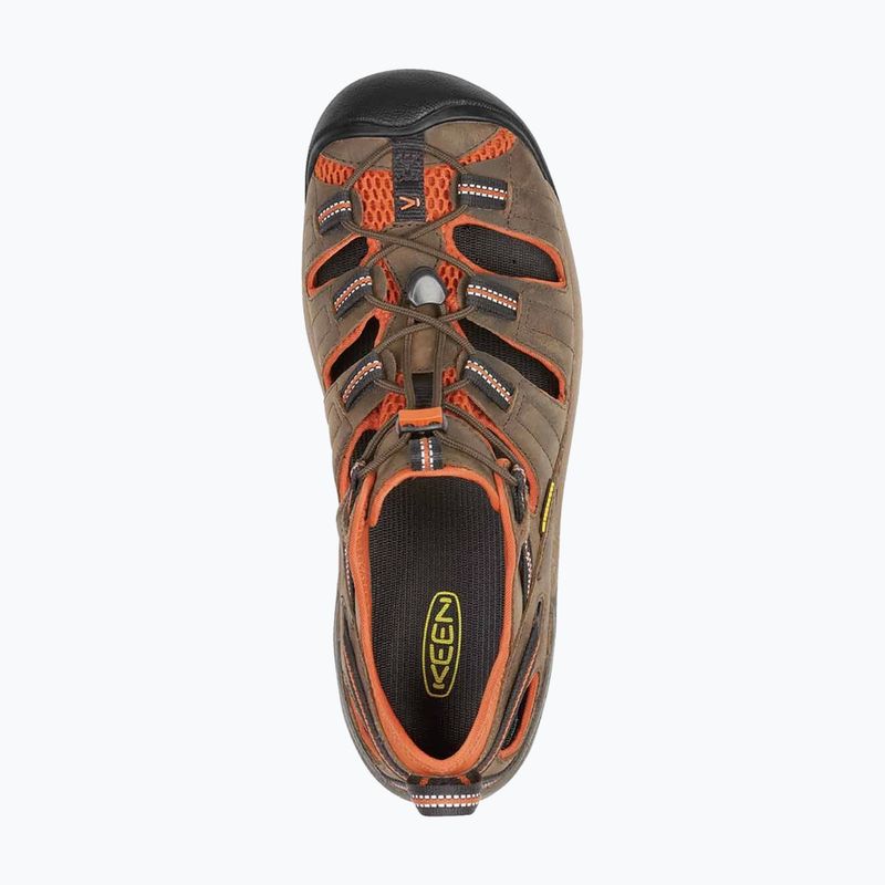 KEEN Arroyo II men's sandals black olive/bombay brown 5