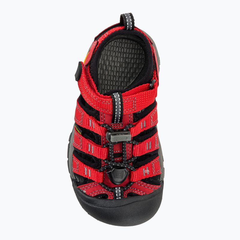 Children's sandals KEEN Newport H2 ribbon red/gargoyle 6