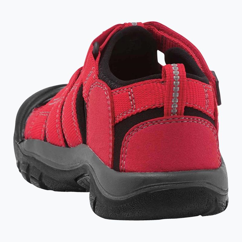 KEEN Newport H2 ribbon red/gargoyle children's trekking sandals 11