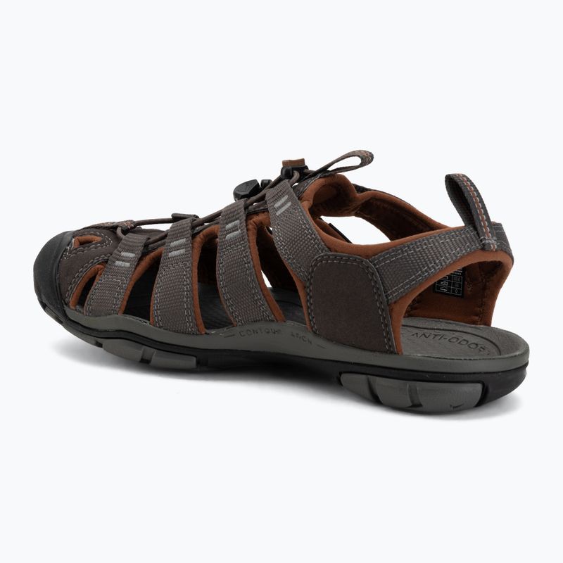 Men's sandals KEEN Clearwater CNX raven/tortoise shell 3