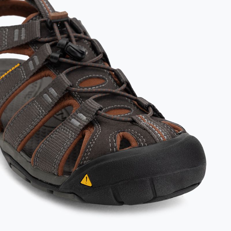 Men's sandals KEEN Clearwater CNX raven/tortoise shell 7