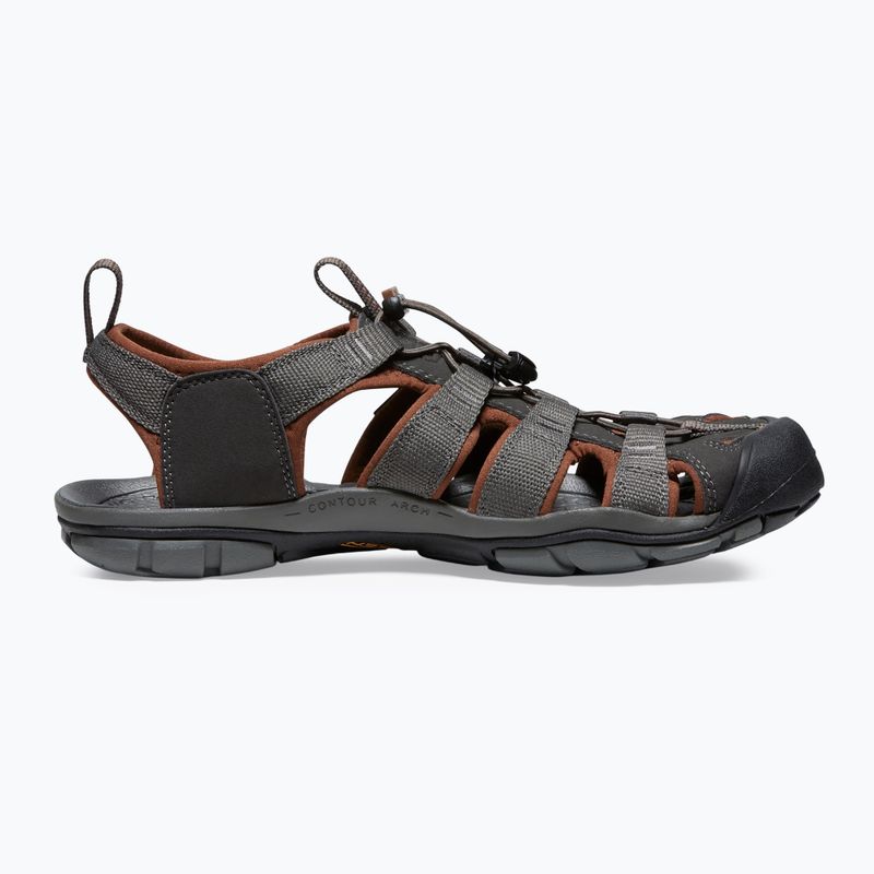 Men's sandals KEEN Clearwater CNX raven/tortoise shell 2