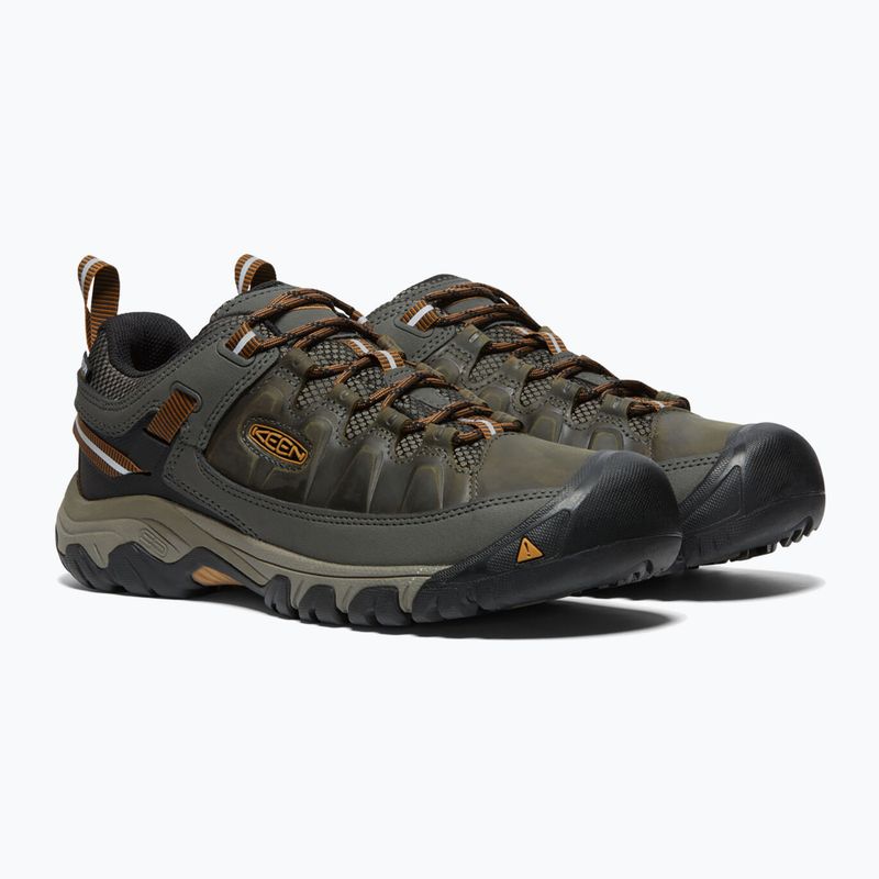Men's trekking boots KEEN Targhee III Wp green-brown 1017784 13