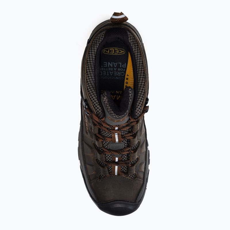 Men's trekking boots KEEN Targhee III Mid black olive 1017787 6