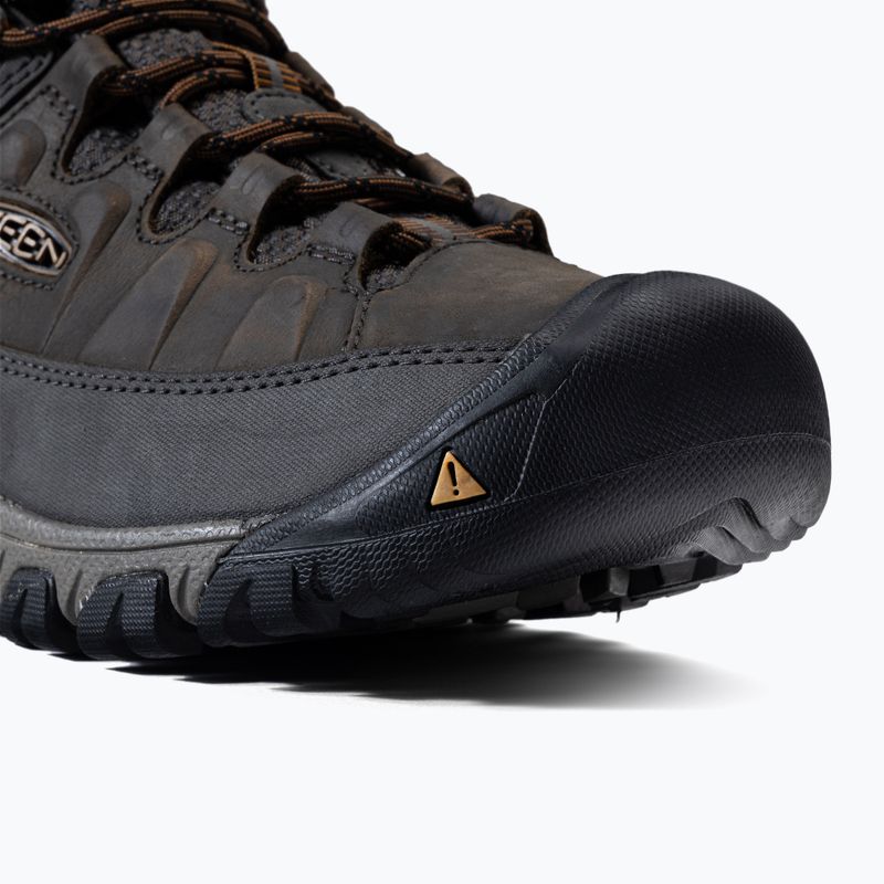 Men's trekking boots KEEN Targhee III Mid black olive 1017787 7