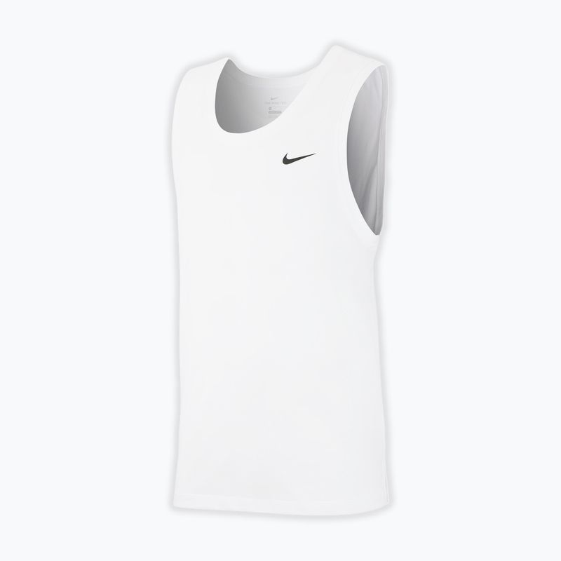 Men's training T-shirt Nike Dri-Fit TT white/black 5
