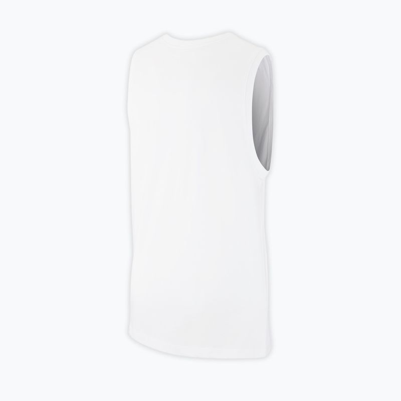 Men's training T-shirt Nike Dri-Fit TT white/black 6