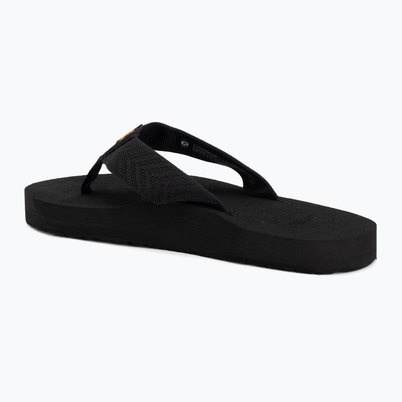 Women's flip-flops Teva Mush II fronds black 3