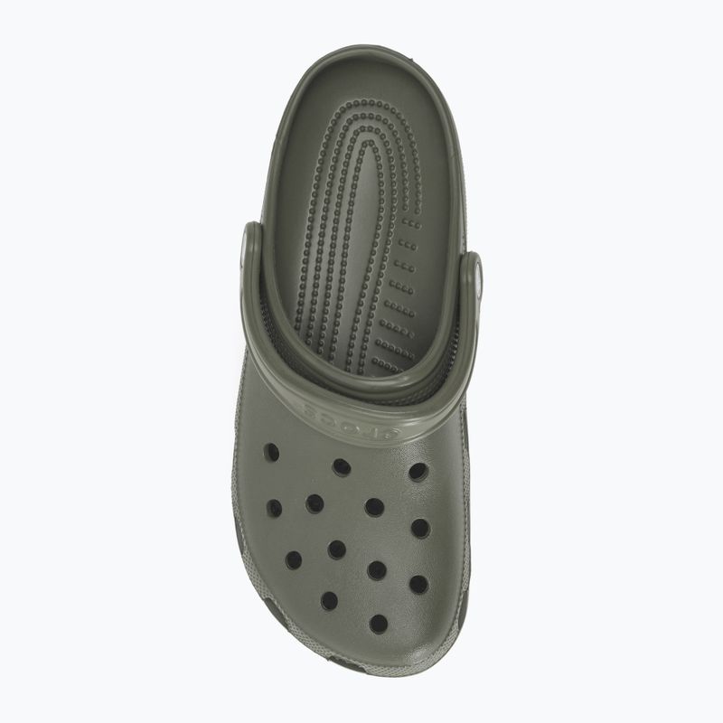 Men's Crocs Classic dusty olive flip-flops 7