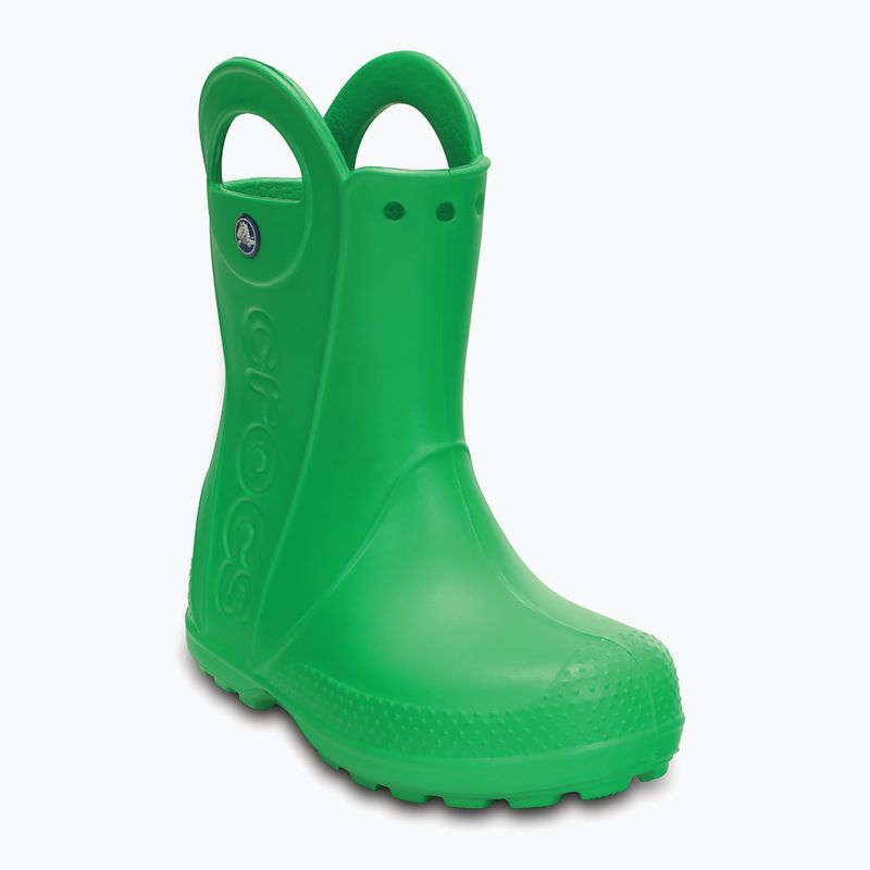 Crocs Handle It Rain Boot Kids Kaloos grass green 8