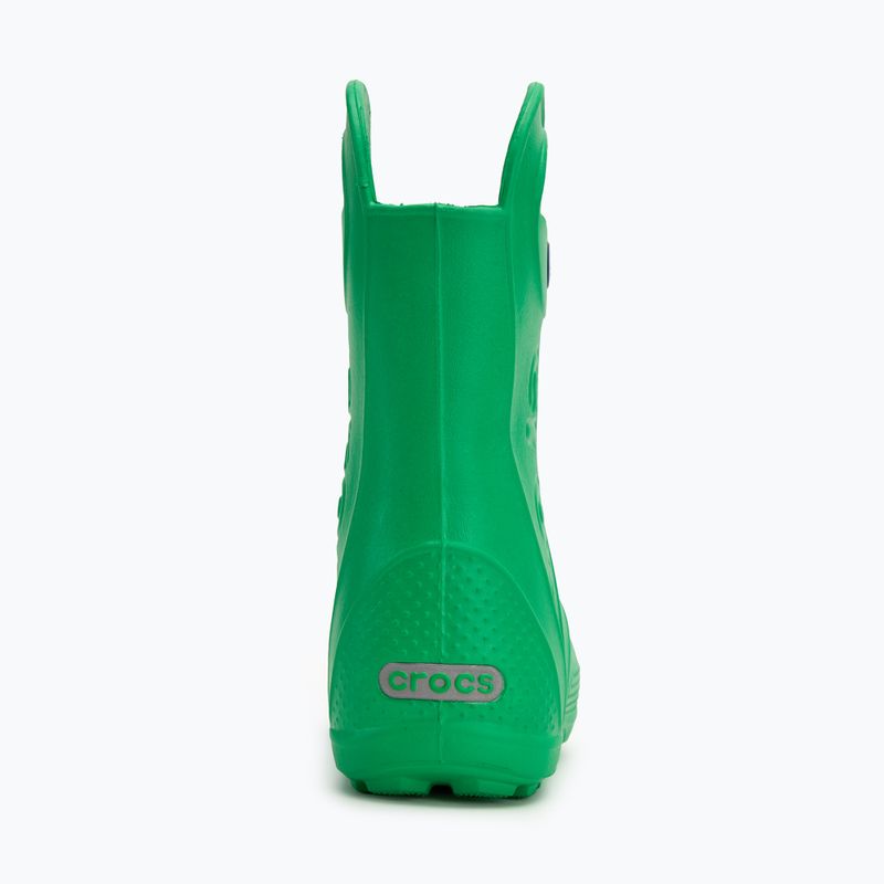Crocs Handle It Rain Boot Kids Kaloos grass green 6