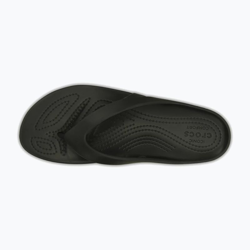 Women's Crocs Kadee II Flip Flops black 12