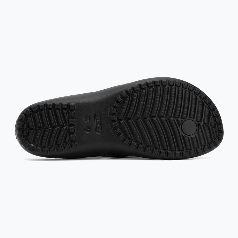 Women's Crocs Kadee II Flip Flops black 4