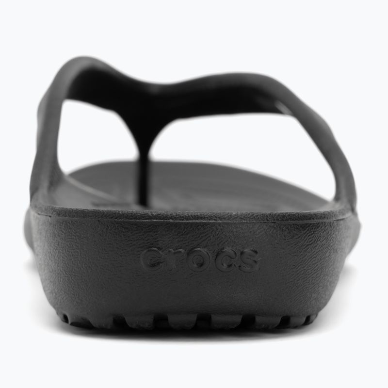 Women's Crocs Kadee II Flip Flops black 6