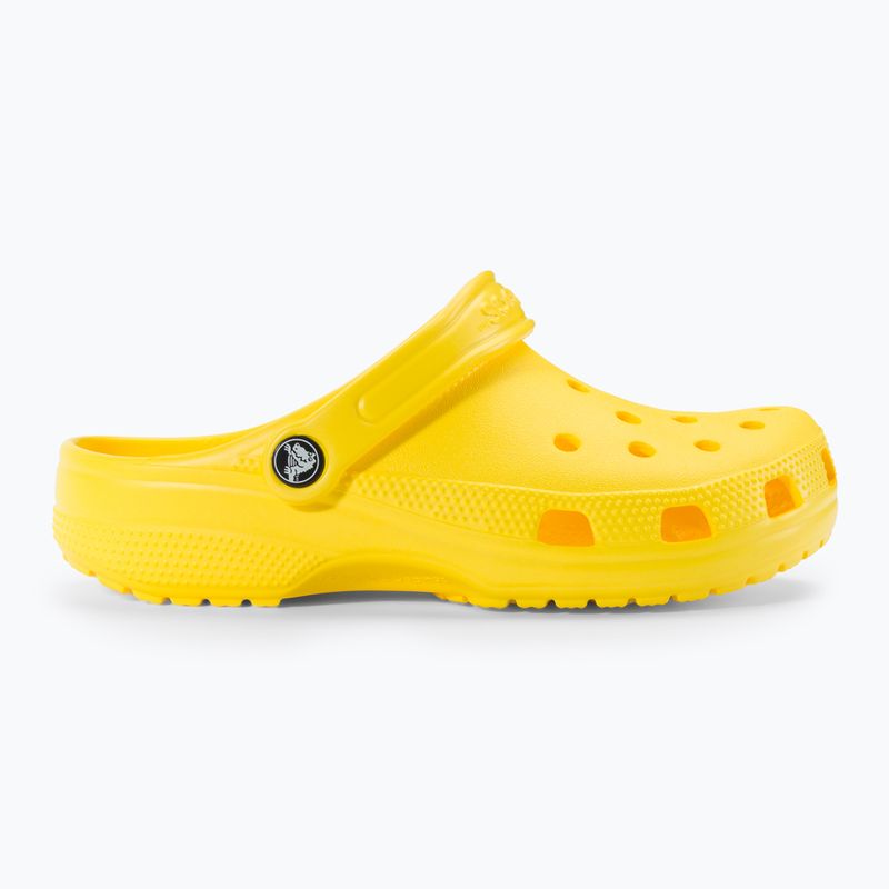Crocs Classic lemon slides 3