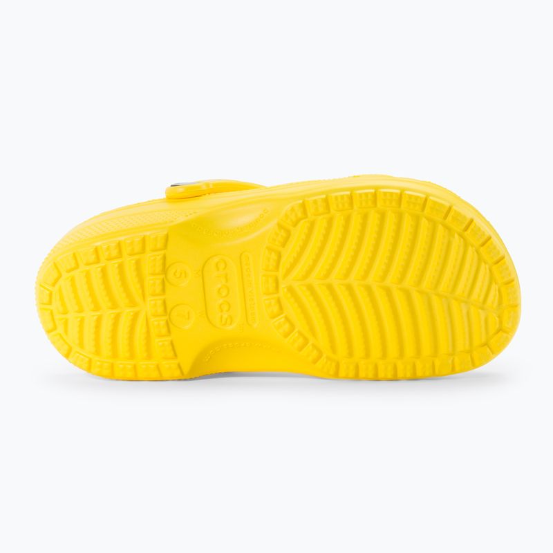 Crocs Classic lemon slides 5