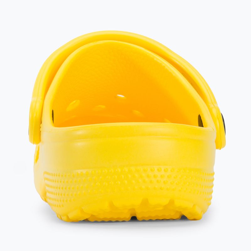 Crocs Classic lemon slides 7