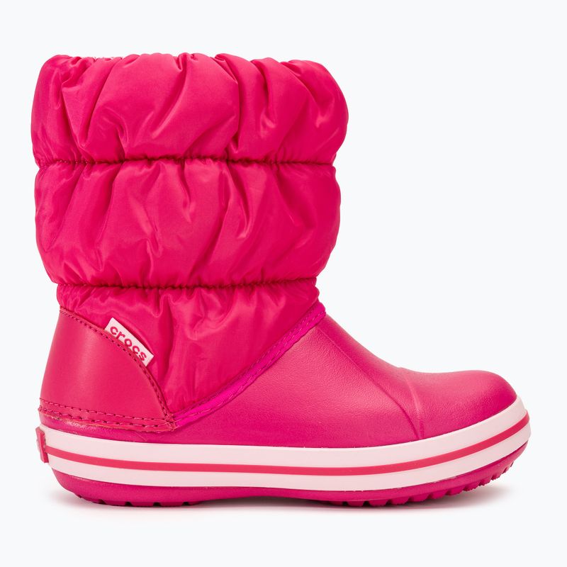 Crocs Winter Puff Kids snow boots candy pink 2