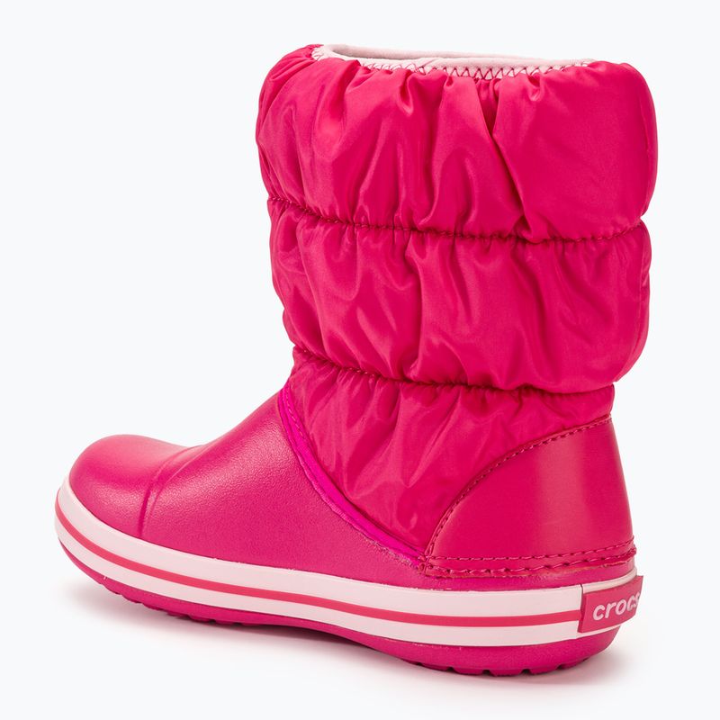 Crocs Winter Puff Kids snow boots candy pink 3