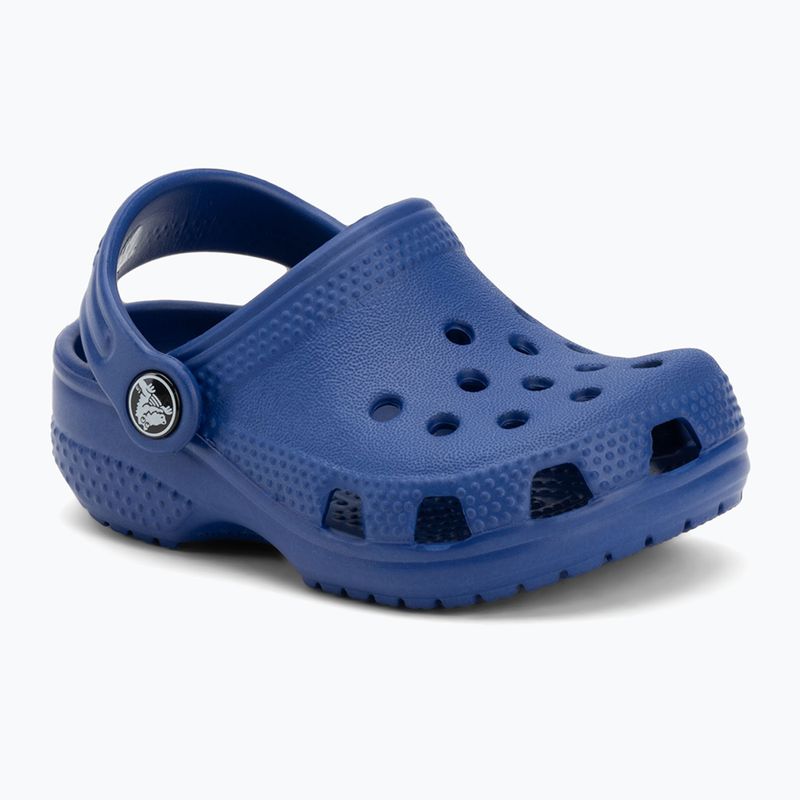 Crocs Littles Clog cerulean blue children's flip-flops 2