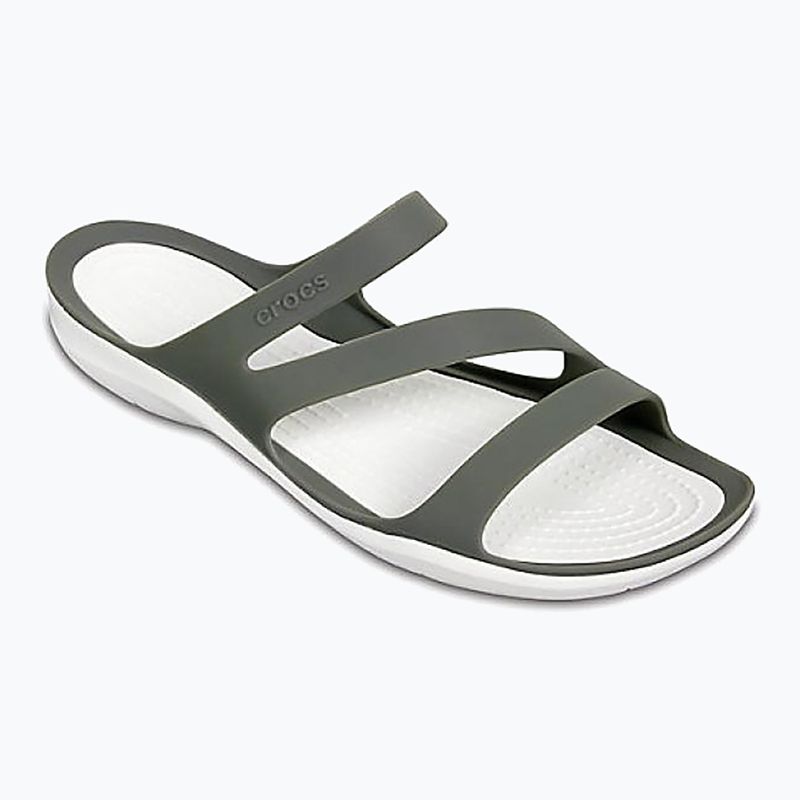 Women's Crocs Swiftwater Sandal W smoke/white slides 8