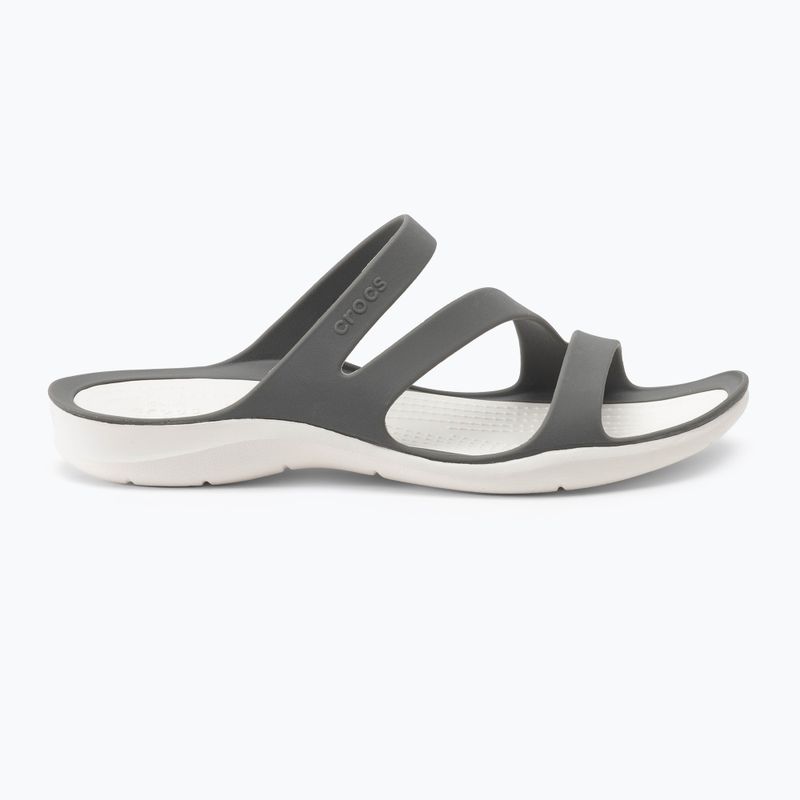 Women's Crocs Swiftwater Sandal W smoke/white slides 2