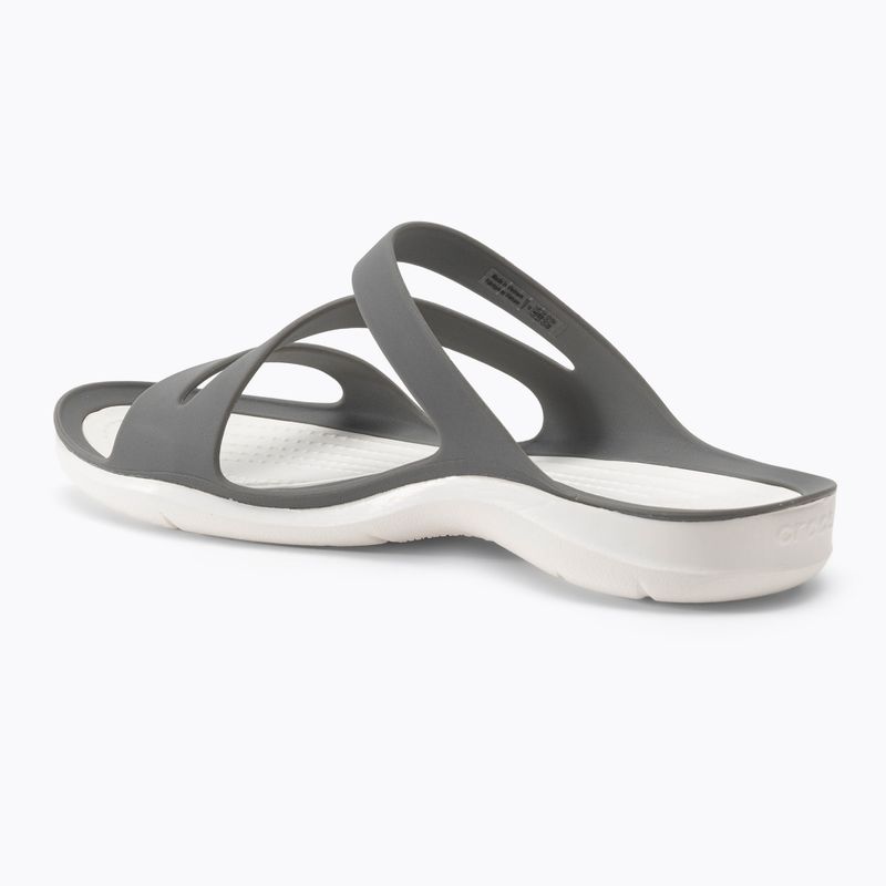 Women's Crocs Swiftwater Sandal W smoke/white slides 3