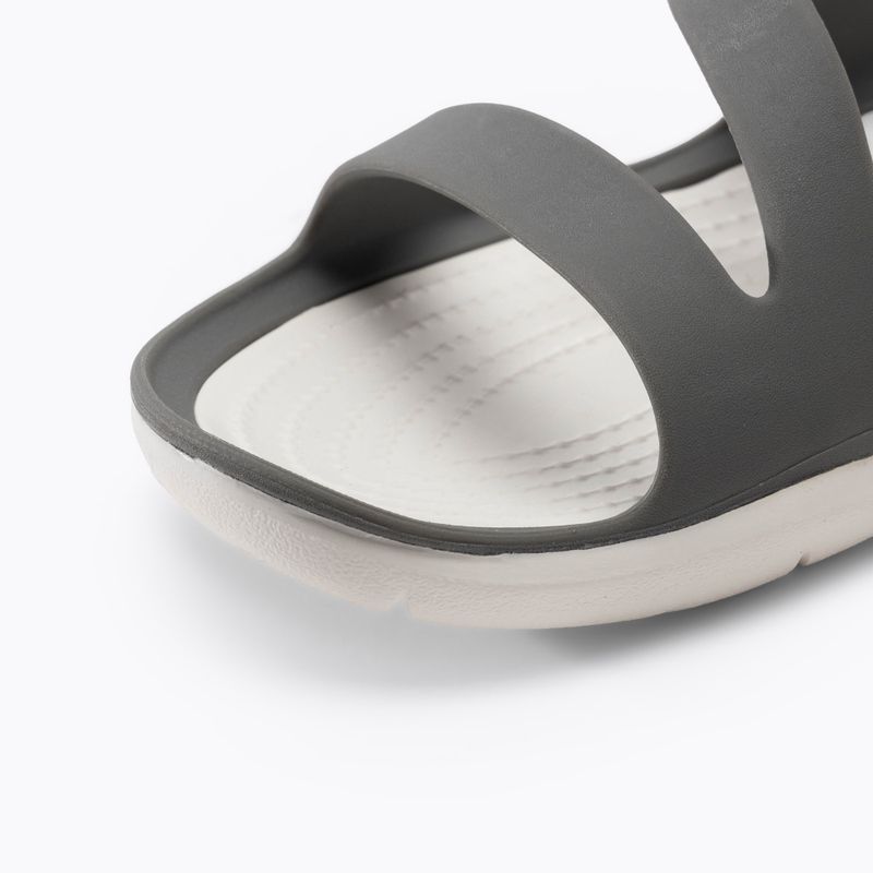 Women's Crocs Swiftwater Sandal W smoke/white slides 7